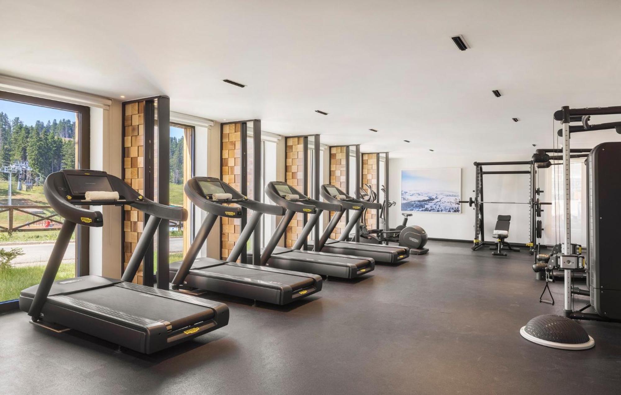 Viceroy Kopaonik Serbia Buitenkant foto The gym at the hotel