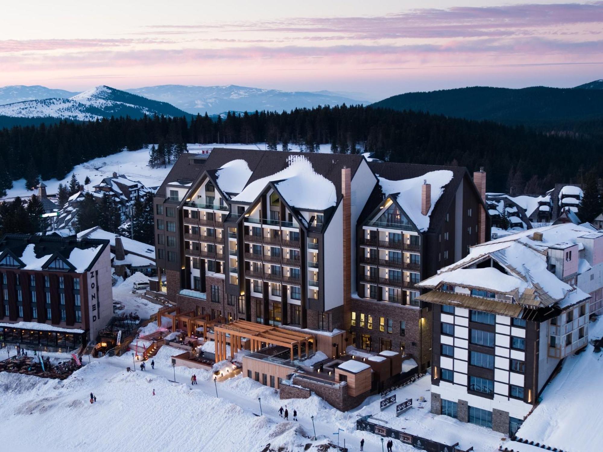 Viceroy Kopaonik Serbia Buitenkant foto The hotel complex