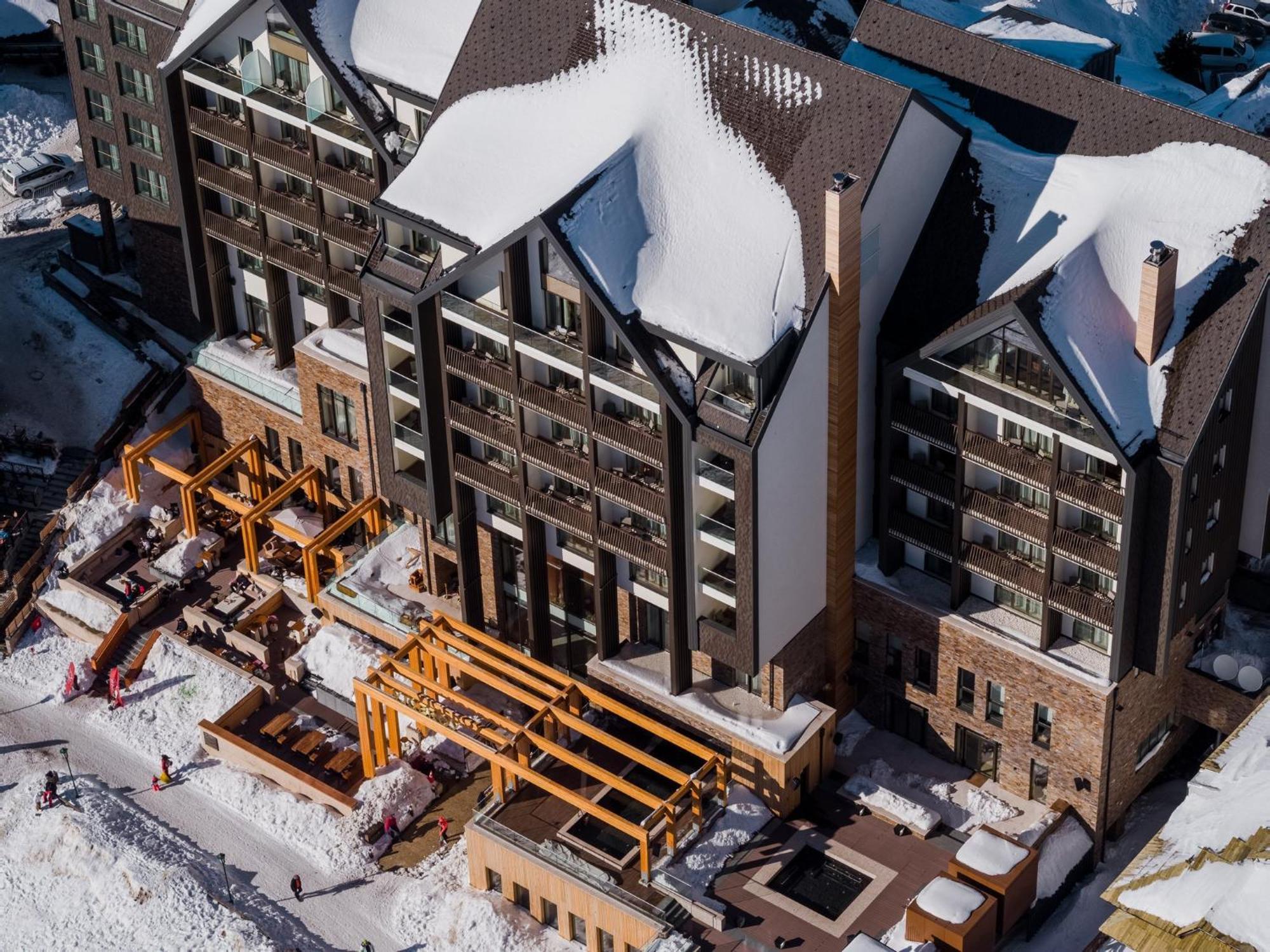 Viceroy Kopaonik Serbia Buitenkant foto Aerial view of the hotel